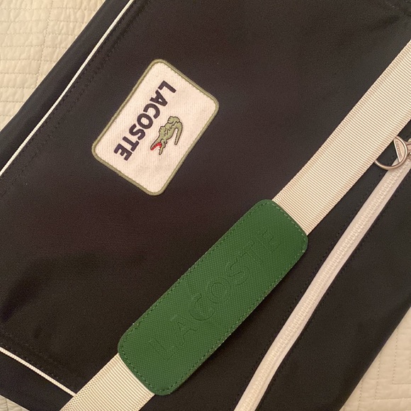 LACOSTE Nylon laptop bag. Crossbody. - Picture 6 of 11